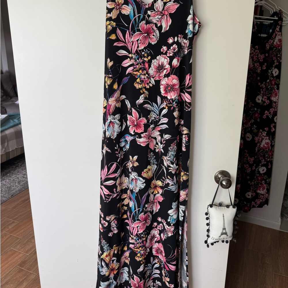 Karen Kane floral maxi dress